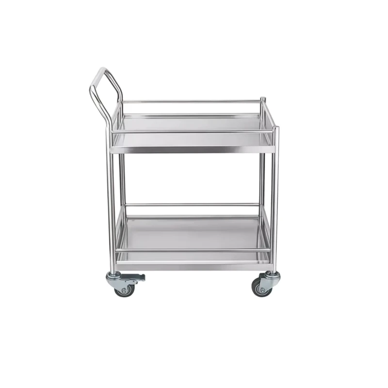 Stainless Steel Trolleys for Hospitals Laboratories Pharmaceutical Factories Clean Rooms Modern Design Durable Construction