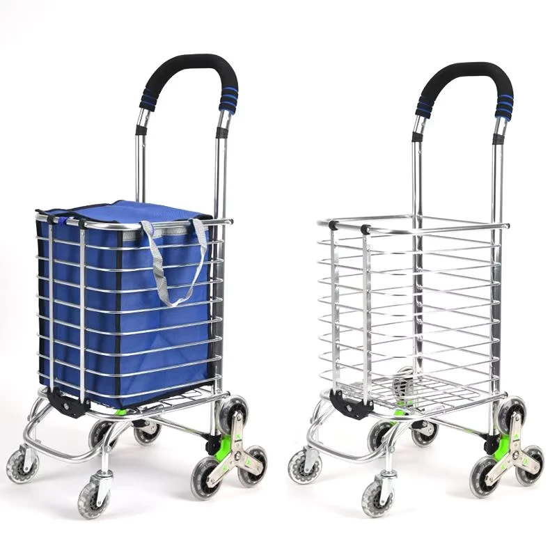 Stair Climbing Cart Groceries Smart Shopping Trolley
