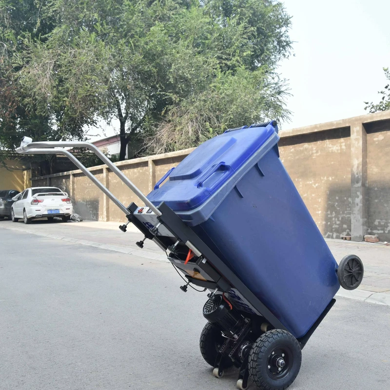 Stair Climbing Robot Electric Dolly 150Kg Crawler Lithium Battery Foldable Stainless Oem Customized Cargo Cart