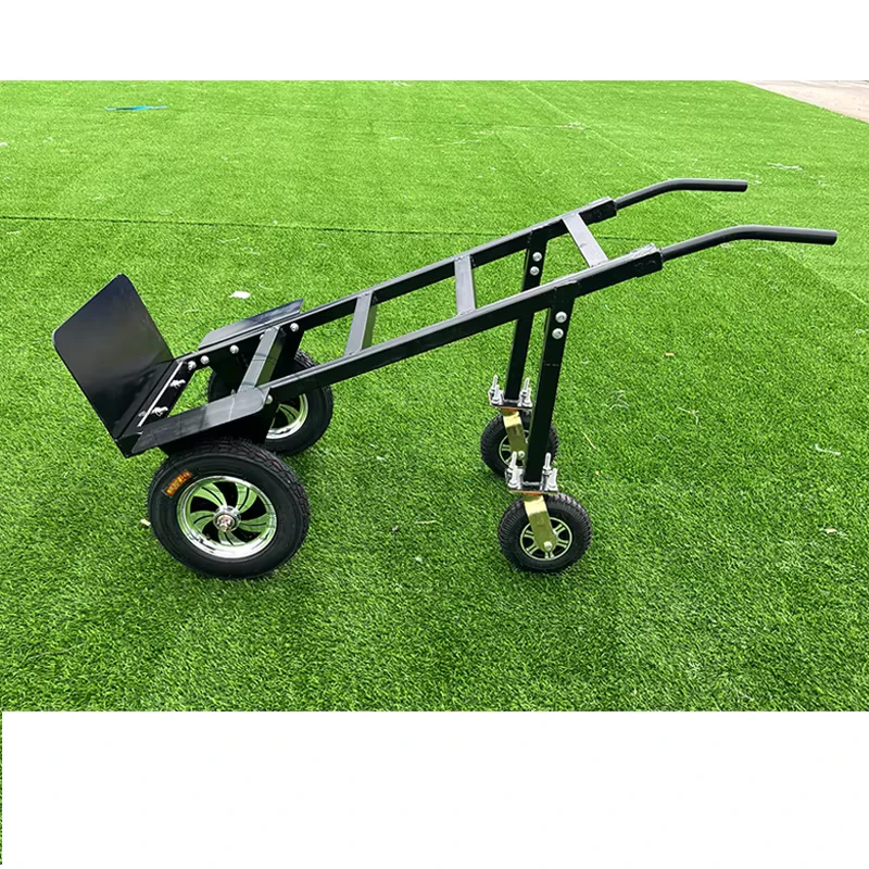 Stair Climbing Trolley 500kg Load Capacity Inflatable Castle Accessory Trolley with 4 Alloy Wheels Foldable Detachable Portable