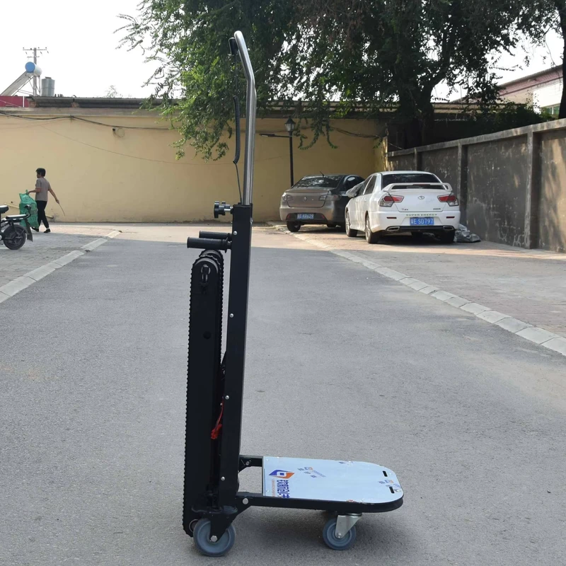 Stair Tractor Electric Climber 150Kg Crawler Aluminum Foldable Lithium Battery Portable Household Cargo Trolley
