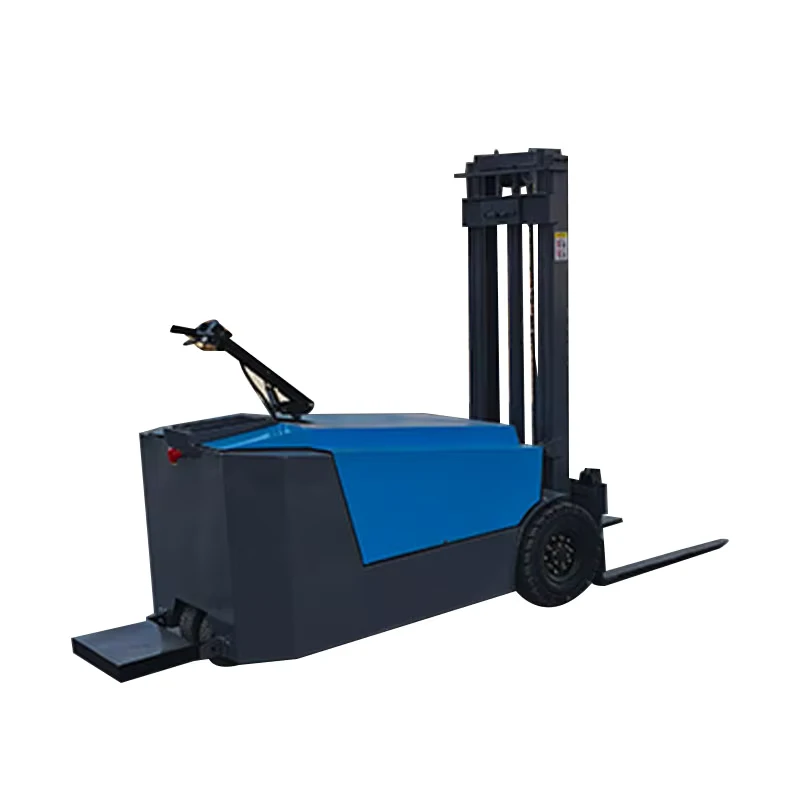 Stand-up Electric Forklift 1 Ton Front and Rear Tilt Small Manual Hydraulic Lifting Stacker