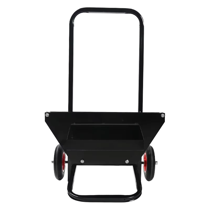 Steel Manual Strapping Dispenser Trolley Wheels Iron Belt Disc Model Durable Design for Easy Operation Packing Improve