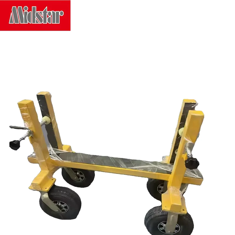 Stone Slab Trolley Stone Hand Carts Glass Carry Truck Universal Wheel