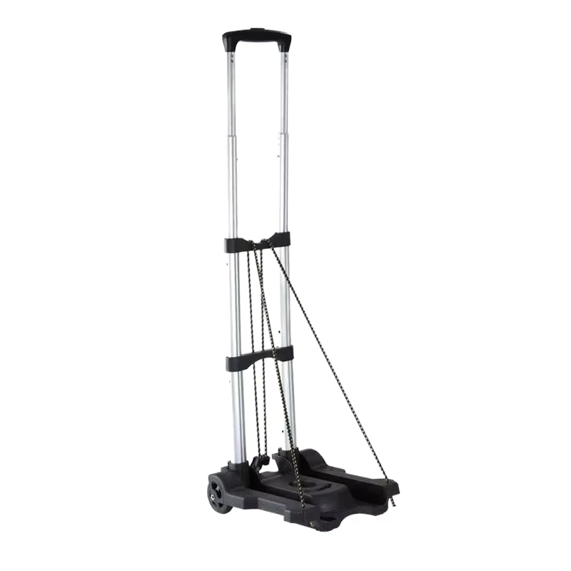 Strong Portable Movable Folding Shopping Hand Trolley with Wheels for Kitchen Wardrobe Garage Outdoor