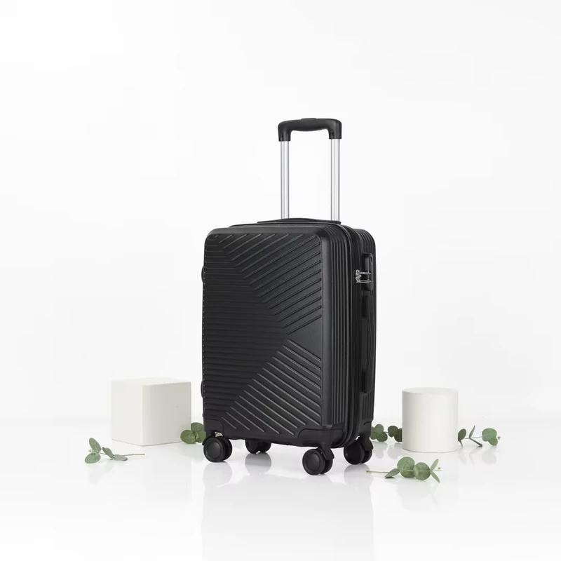 Sturdy Durable Classic Luggage ABS Material Aluminum Trolley Case Lightweight Large Capacity 4 Wheel 360 Rotation Waterproof