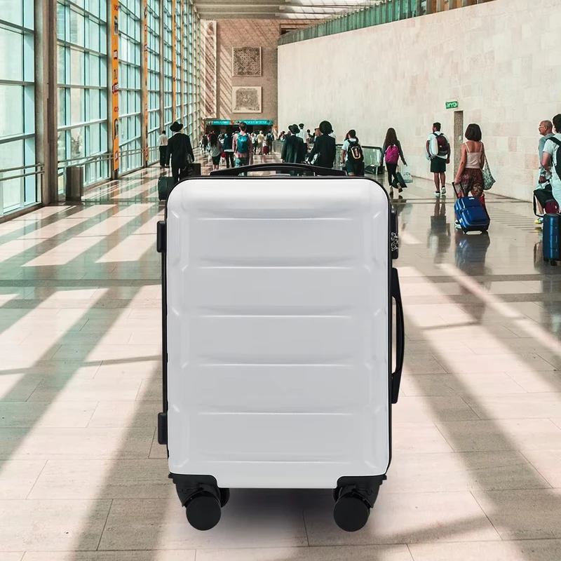 Super Durable 12pcs ABS Blank Luggage Set Scratch Resistant Waterproof for Heavy Use