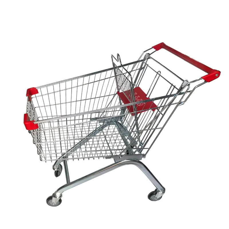 Supermarket Equipment Hand Trolley Metal Grocery Mall Shopping Cart