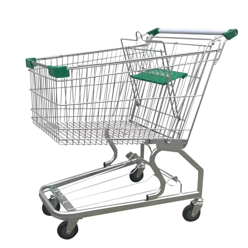 Supermarket Equipment Shopping Trolleys Convenience Store Shopping Cart Hand Push Mall Trolley for Shopping