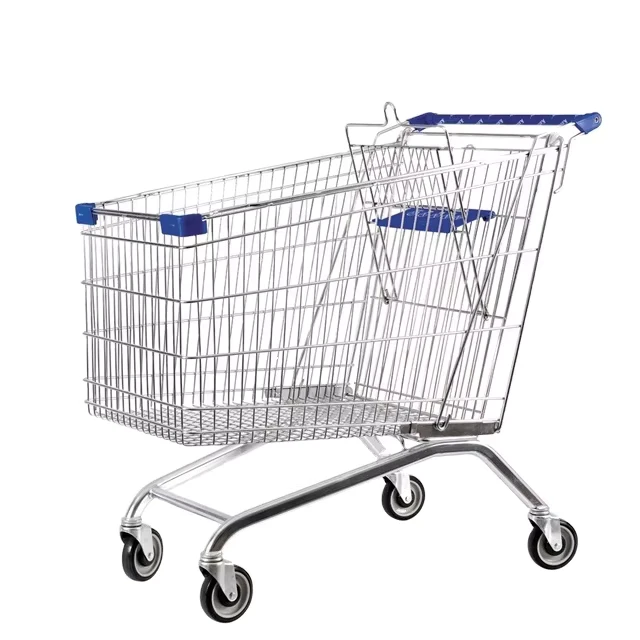 Supermarket Metal Grocery Shopping Cart Trolley