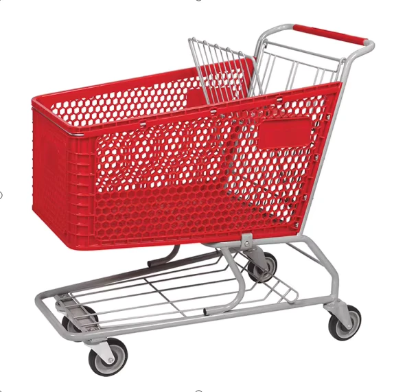 Supermarket Shopping Cart Durable Trolley for Convenient Shopping