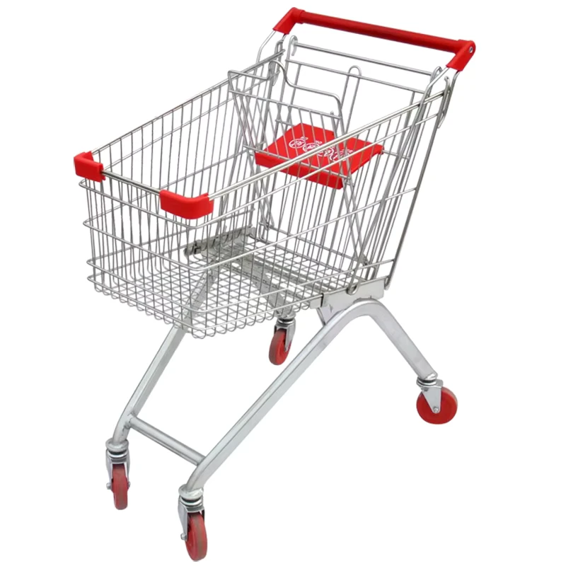 Supermarket Shopping Cart Trolley Herringbone Cart Adult Household Supermarket Trolley Shopping Mall Trolley