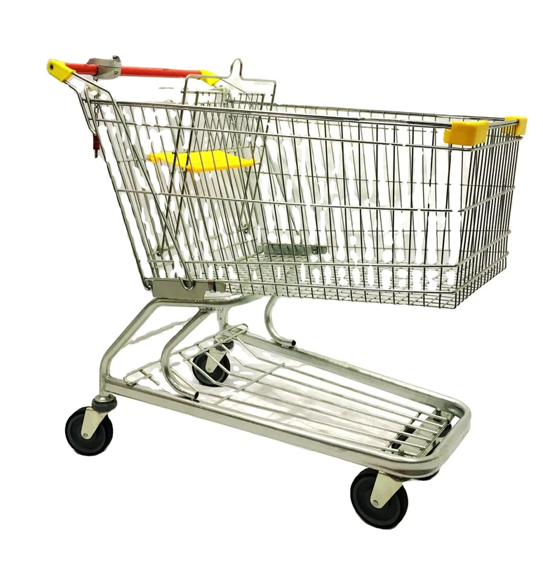 Supermarket Trolleys 150 Litre Large Shopping Cart With High Quality