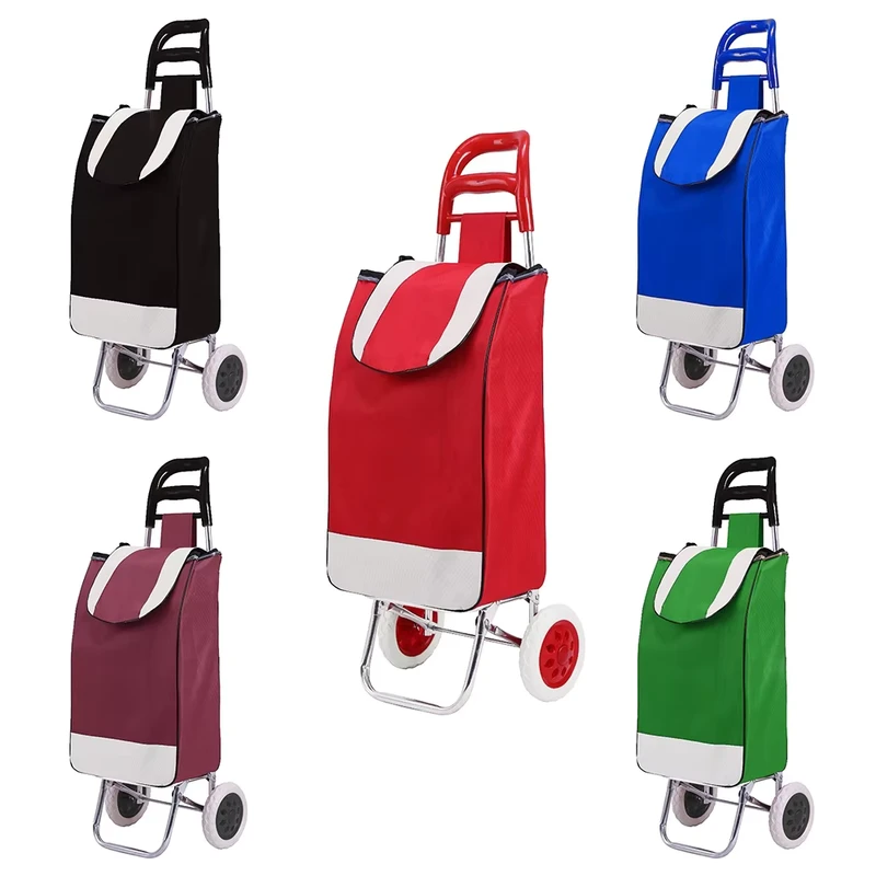Support Customization Shopping Trolleys & Carts Wheel Shopping Bag Trolley Shopping
