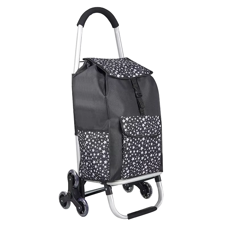 Thermal Insulation Carrito De Supermercado 3 Wheels Stair Climbing Trolley Shopping Cart