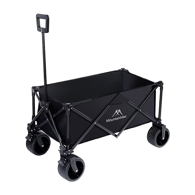 Tiny House Master Campervan Outdoor Camping Foldable Trailer Hand Pulled Push Cart Mobile Booth