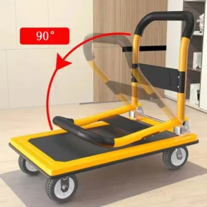 Tongshunfa Customization 300kgs Multipurpose Steel Platform Hand Trolley Cart