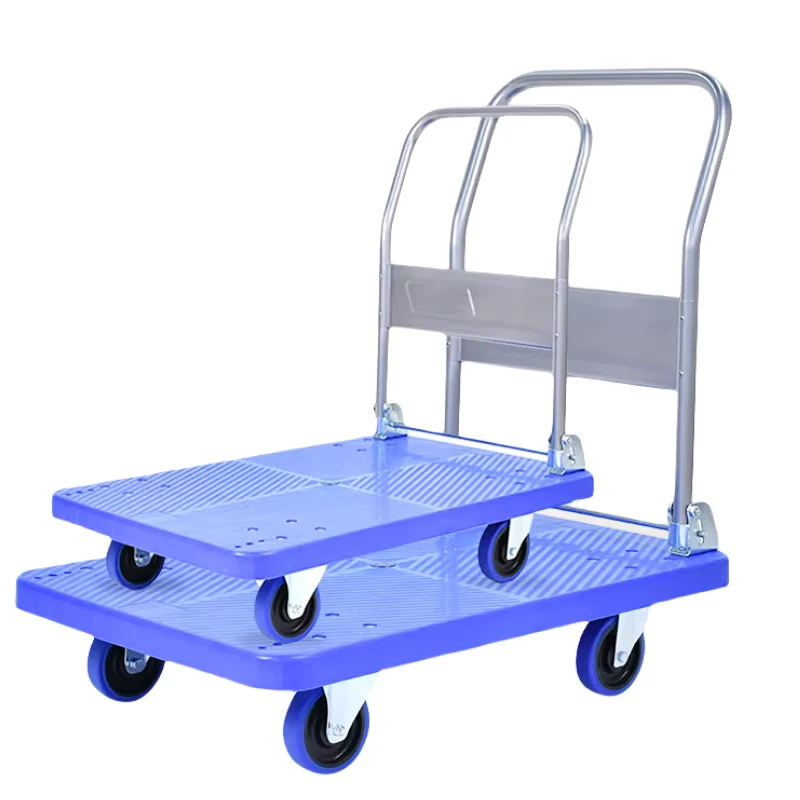 Tool Platform Hand Trolley Heavy Duty Cart Flat Folding Heavy Duty Transport 400KG Capacity Platform Hand Truck