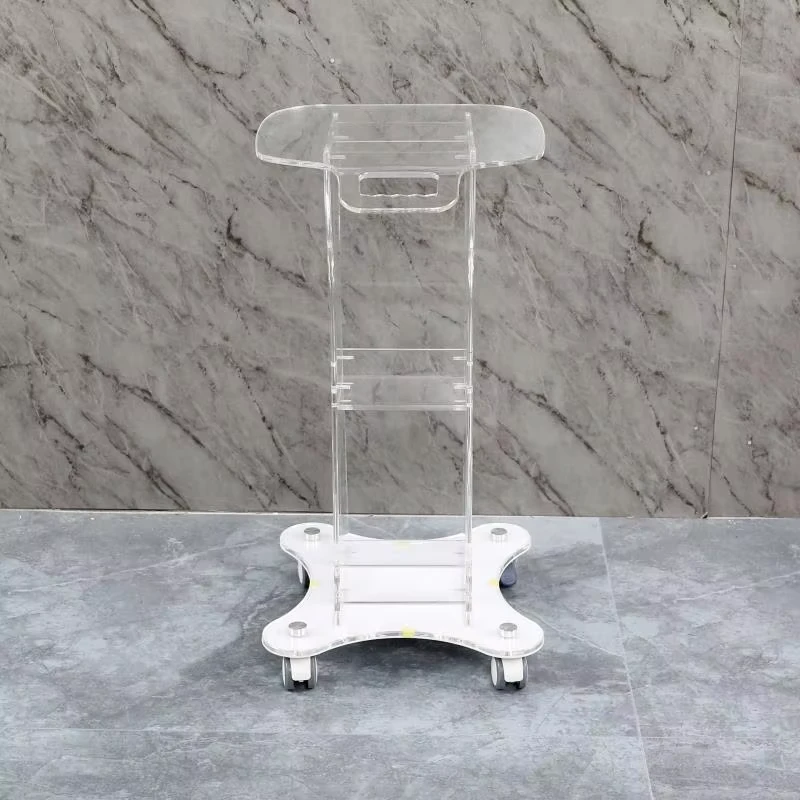 Top Grade Portable Facial Spa Machine Beauty Trolley 4 Mobile Wheels Modern Direct Factory Sale for Hospitals Beauty Salons