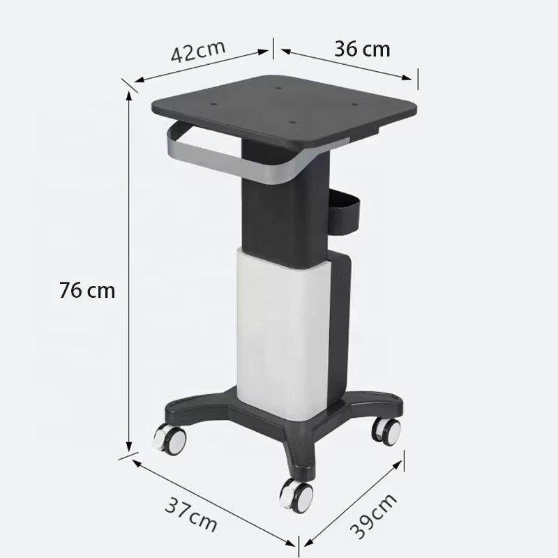 Top One Factory Monthly Sales 3000 Sets Luxury Iron Metal Beauty Salon Trolley in Big Size