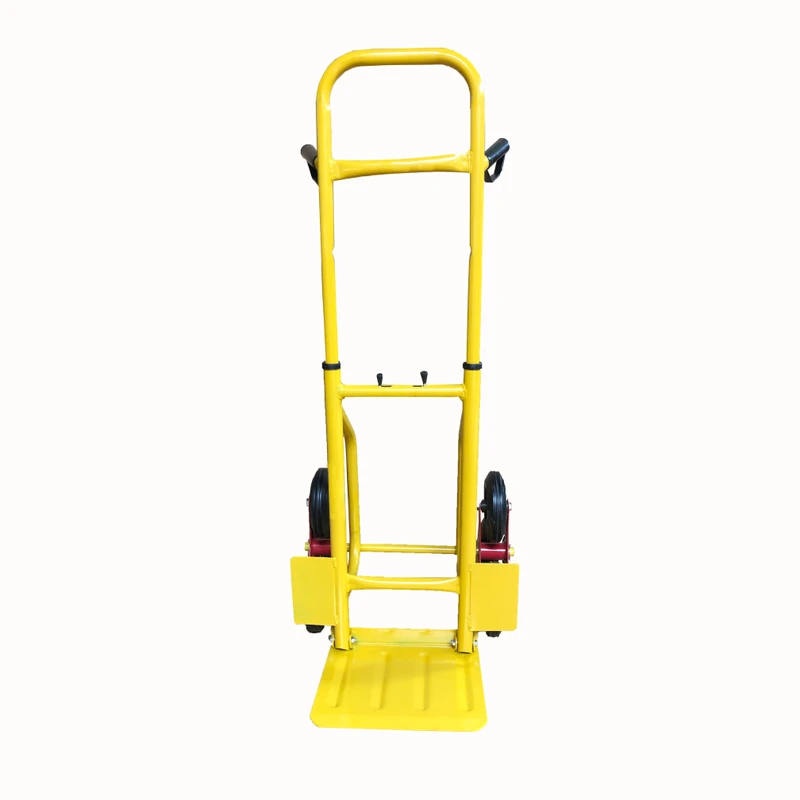 Tow Heavy Hand Water Bottle Trolley Foldable Stair Climbing Truck Trolley