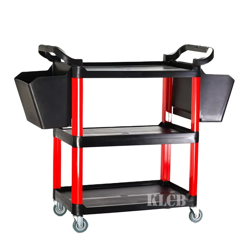 Trolley Cart Detachable Car Detailing Movable Wheels Car Cleaning Tools
