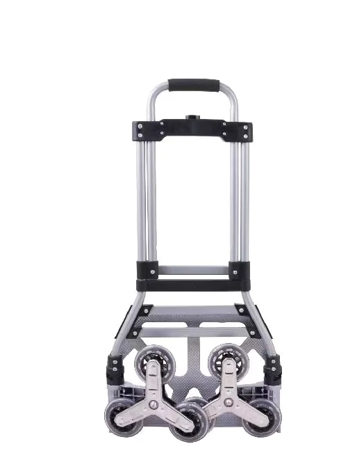 Trolley Manufactory 300kg Iron Handcart Color Customizable Heavy Duty Industrial Trolley Iron Foldable Platform Hand Truck