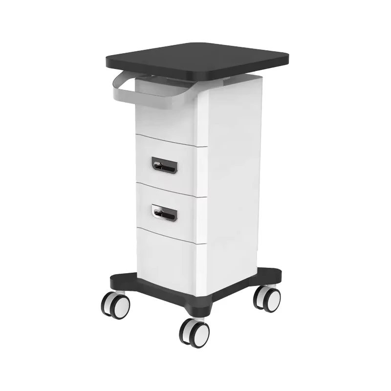 Trolley Stand Salon Rolling Cart Beauty Auxiliary Trolley Organizer Cart With Wheel Spa Salon Furniture Tool Cart Storage Cart