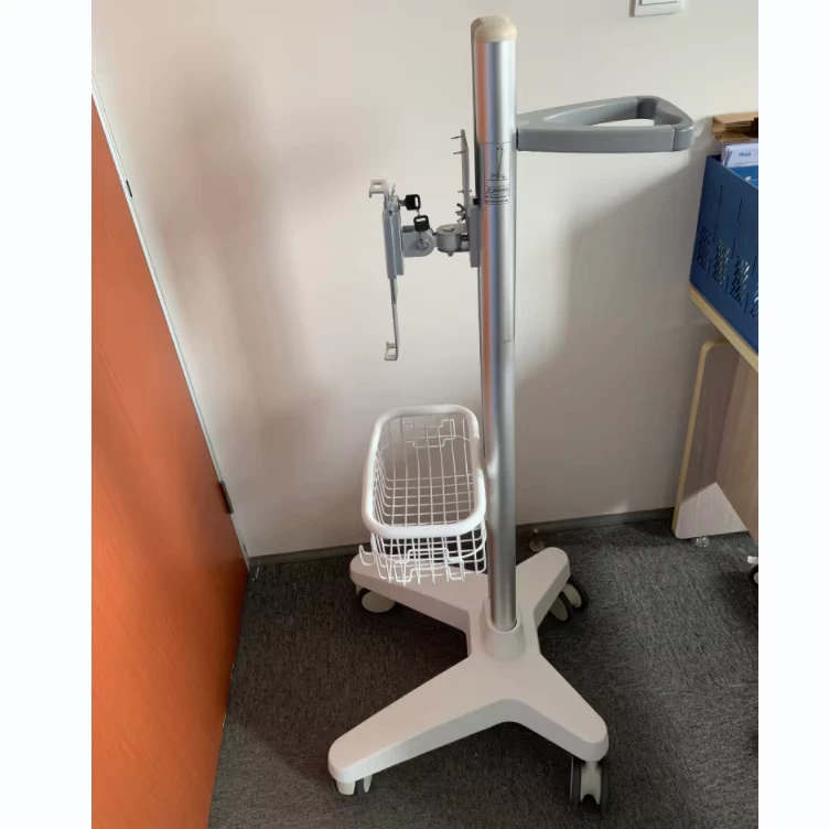 Trolley for Veterinary Vital Signs Monitors Trolley for Vital Sign Monitoring Devices Patient Transport Trolley
