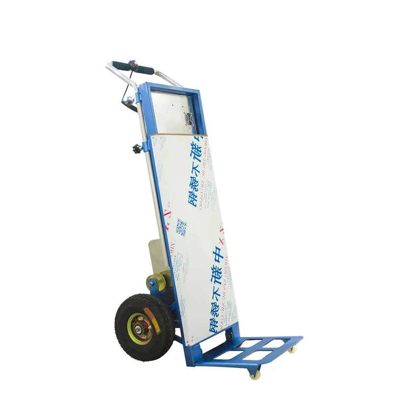 Two Wheel Aluminium 200 Kg Manual Electric Stair Climber Hand Cart Trolley Hand Truck