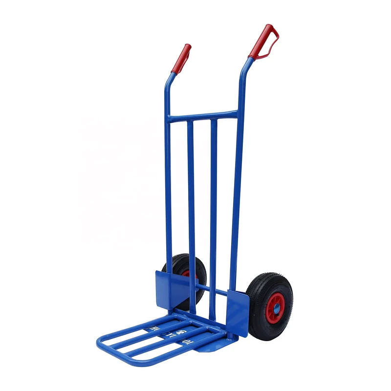 Two Wheels Construction Foldable Hand Trolley Hand Truck