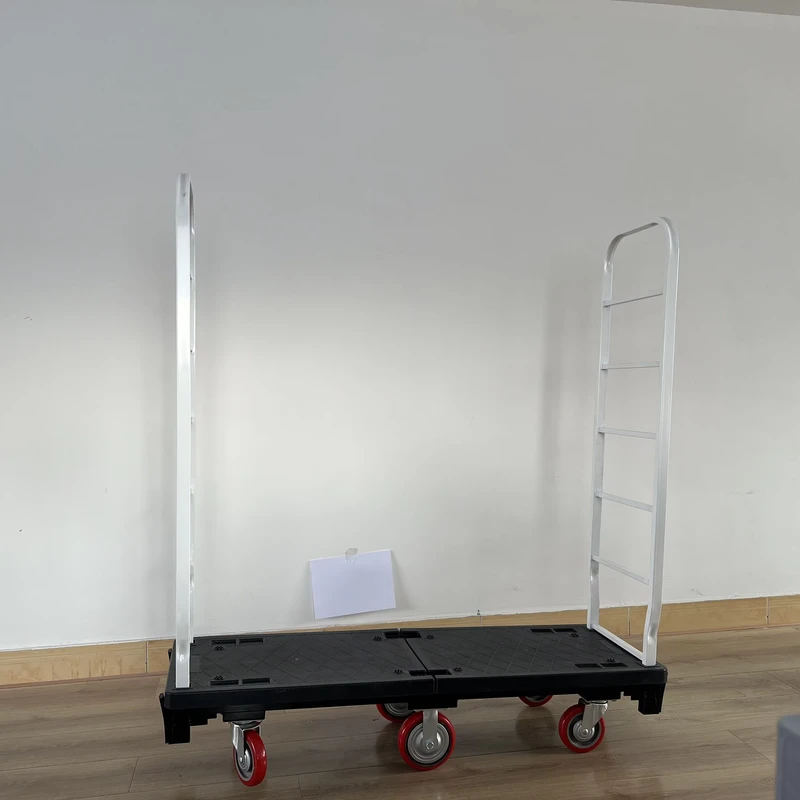 U Boat Heavy Duty Trolley Foldable Industrial OEM Lightweight Utility Replenishment Steel Plastic Warehouse Roll Container