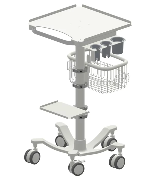 Ultrasound Scanner Trolley Machine Veterinary Ultrasound Machine Trolley Medical Trolley for Portable Ultrasound
