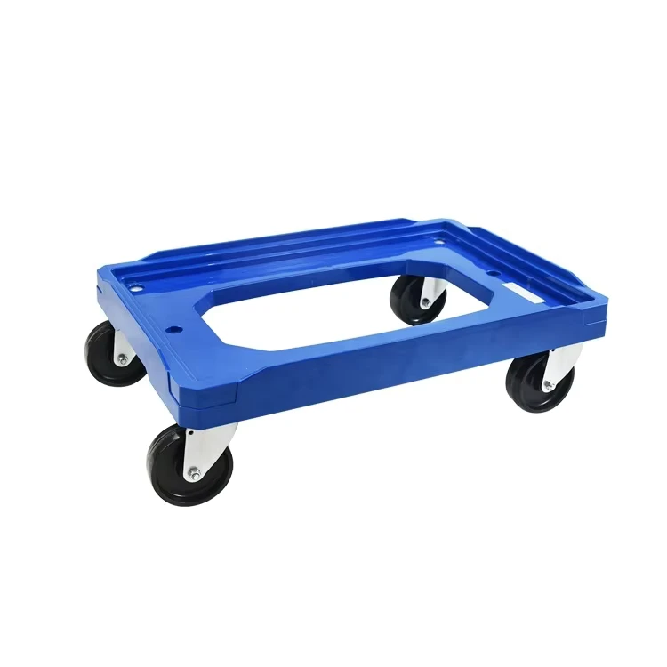 Uni Silent 150kgs Multipurpose Heavy Duty Dollies Moving Dolly Cart PLA150A ZDL Easy Carry Tote Plastic Container Platform OEM