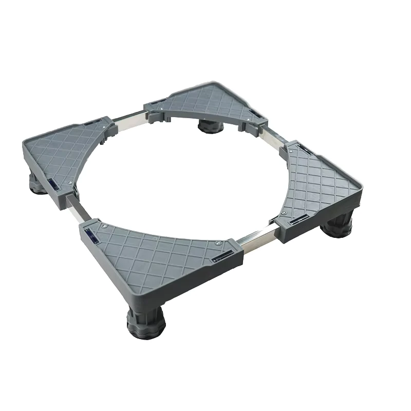 Universal Movable and Adjustable Base Washing Machine Fridge Stand Air Conditioner Bracket With Legs