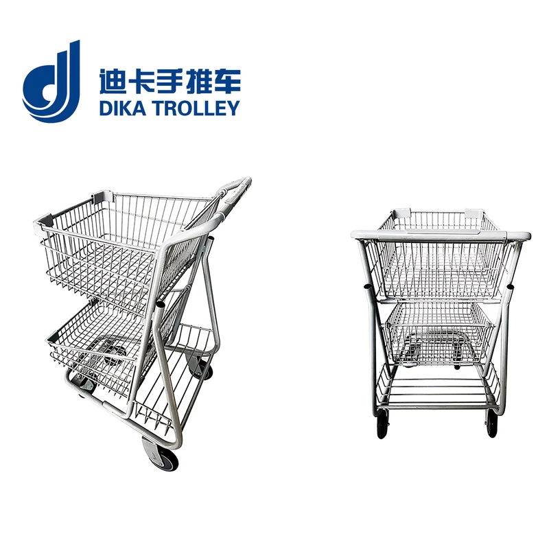 Universal Style Shopping Carts Retail Store Large Shopping Carts Trolleys Supermarket Shopping Carts