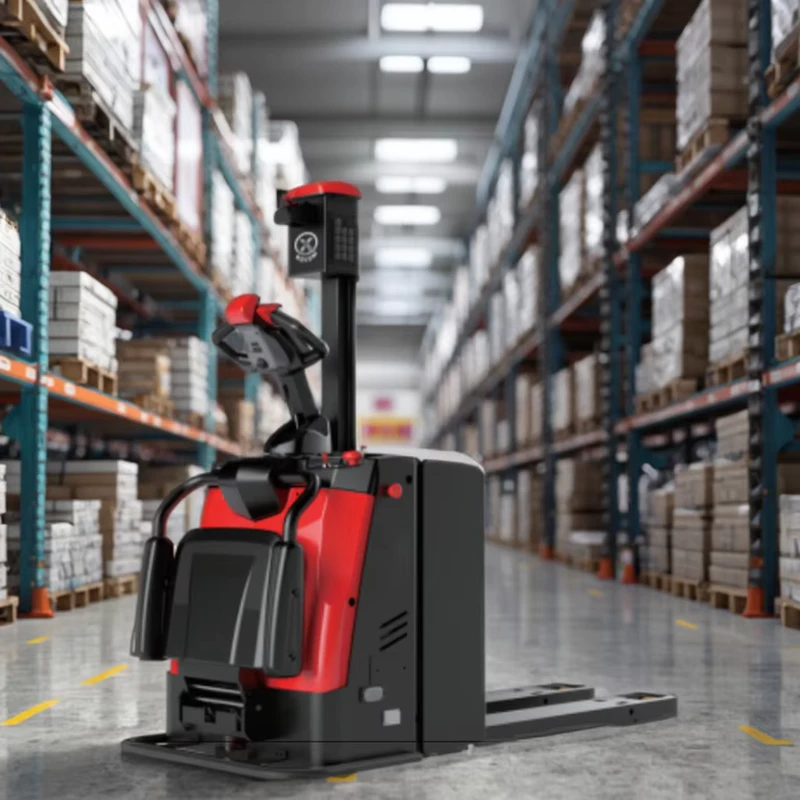 Unmanned AGV Forklift Pallet Truck Automated Guided Vehicles Robot Box for Narrow Warehouse Logistics