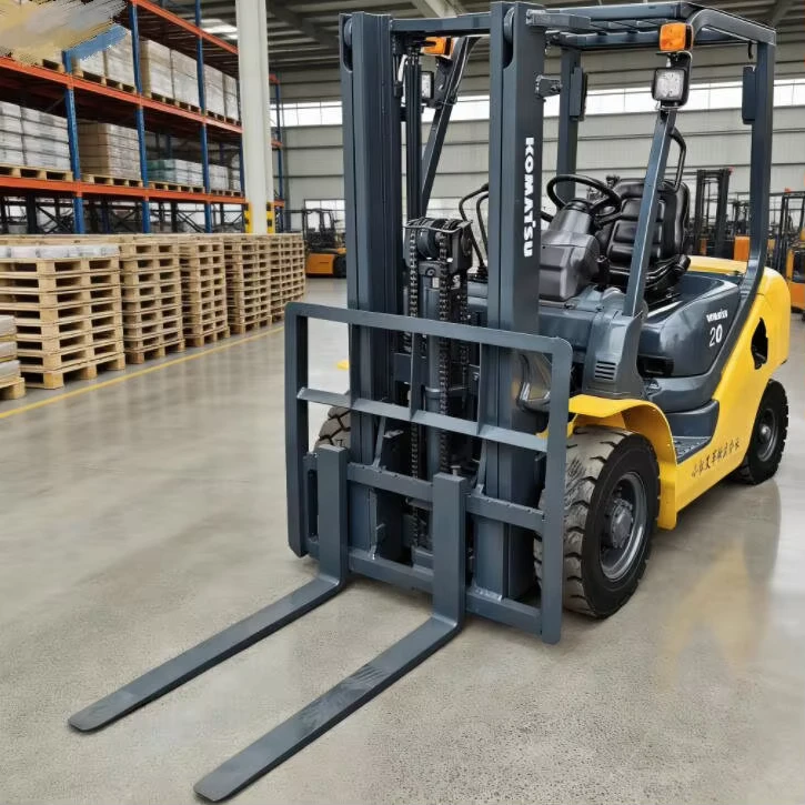 Used FD20 2Tons Diesel Forklift Truck with Engine Great Performance Pallet Transport Machine