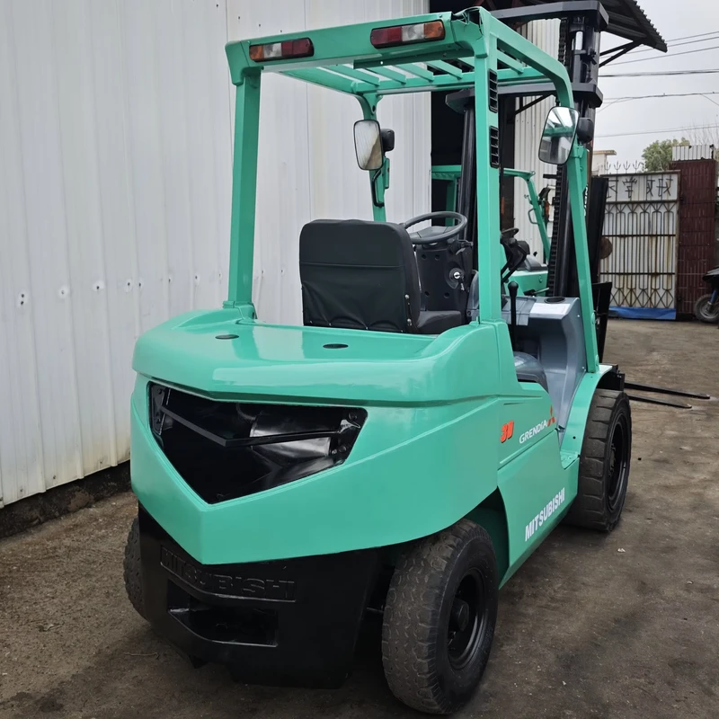 Used Forklift with Original Mitsubishi S4S Engine 3 Ton Manual Transmission
