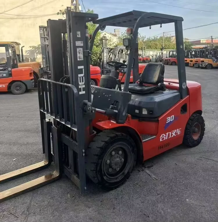 Used Heli 3 Tons Diesel Forklift