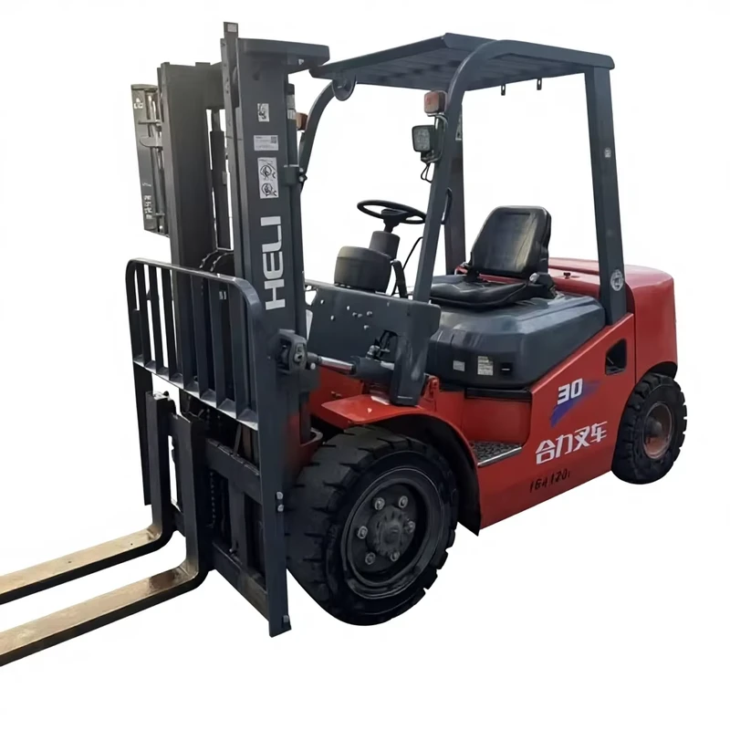 Used Heli 3 Tons Diesel Forklift