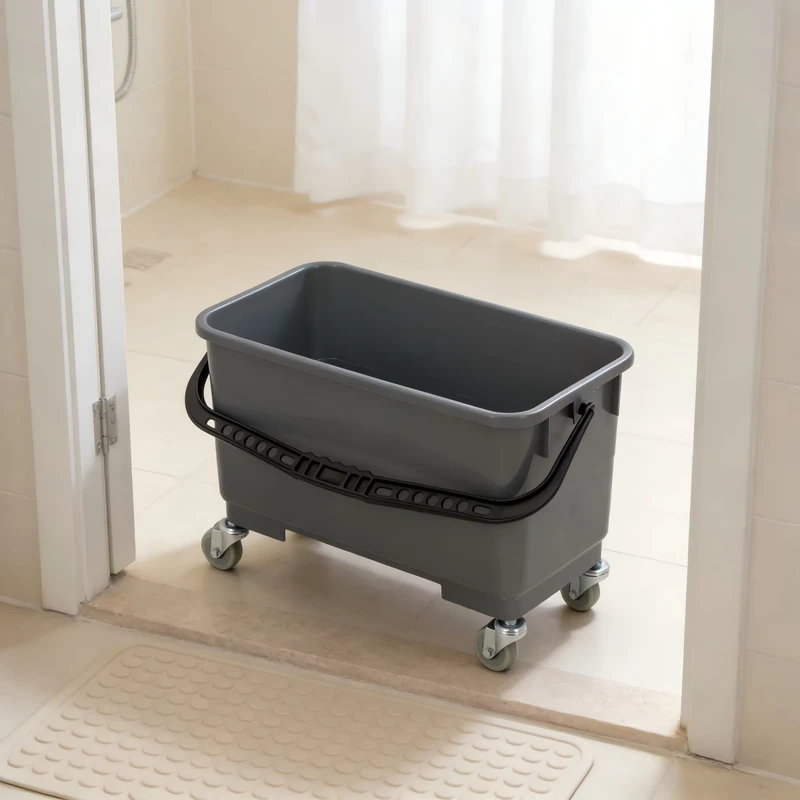 Utility Cart Wax Barrels Portable Cleaning Bucket Cleaning Bucket Portable Cleaning Bucket With Wheels