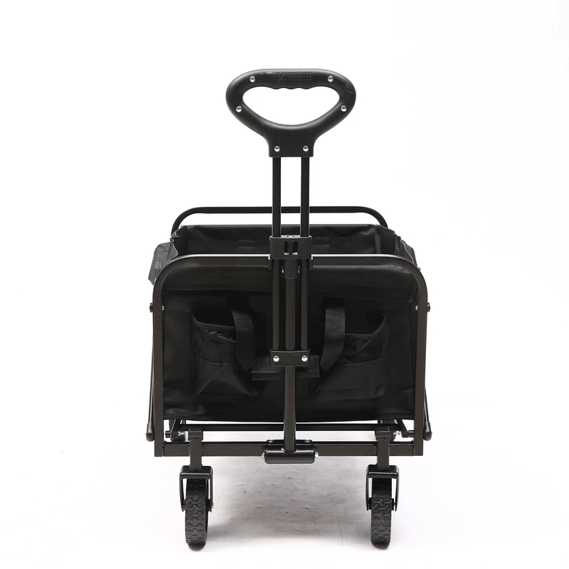 Vagon Plegable Foldable Beach Picnic Heavy Duty Collapsible Folding Wagon Garden Cart Trolley Camping Cart
