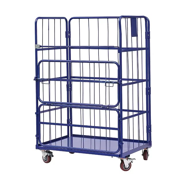 Versatile Service Cart for Retail Storage Transport and Laundry Facility Operations