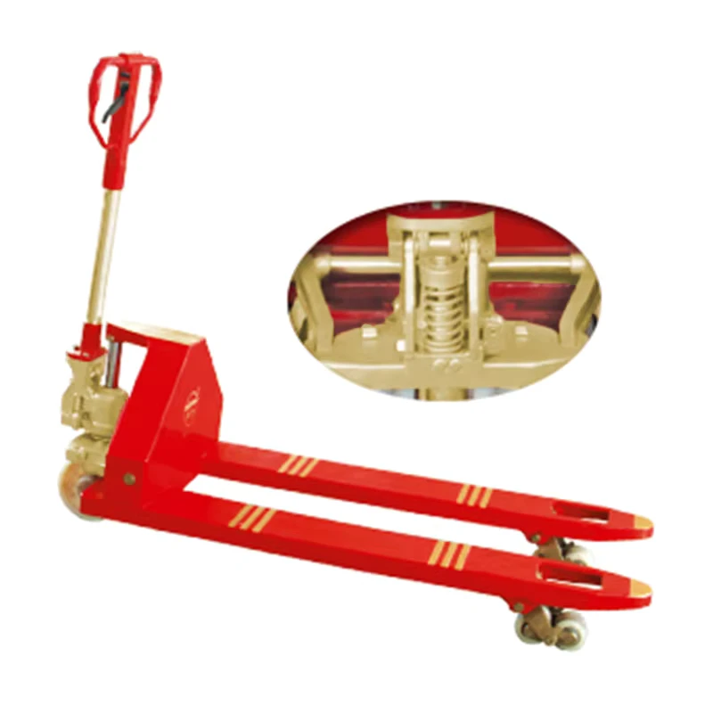 WEDO BAM ATEX FM Certificate Non-sparking Beryllium Copper Hydraulic Pallet Truck