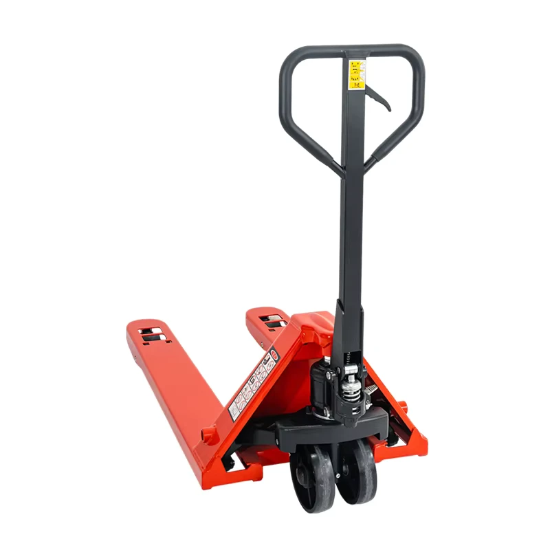 WM50E 5-Ton Manual Hydraulic Pallet Forklift Truck with 85mm Lowered Fork Height for Outdoor & Indoor Use
