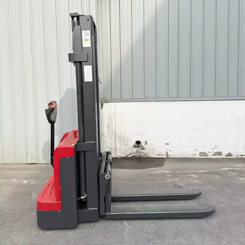 Walkie Electric Stacker Narrow Aisle 1.8ton 3.5m Material Handling Forklift