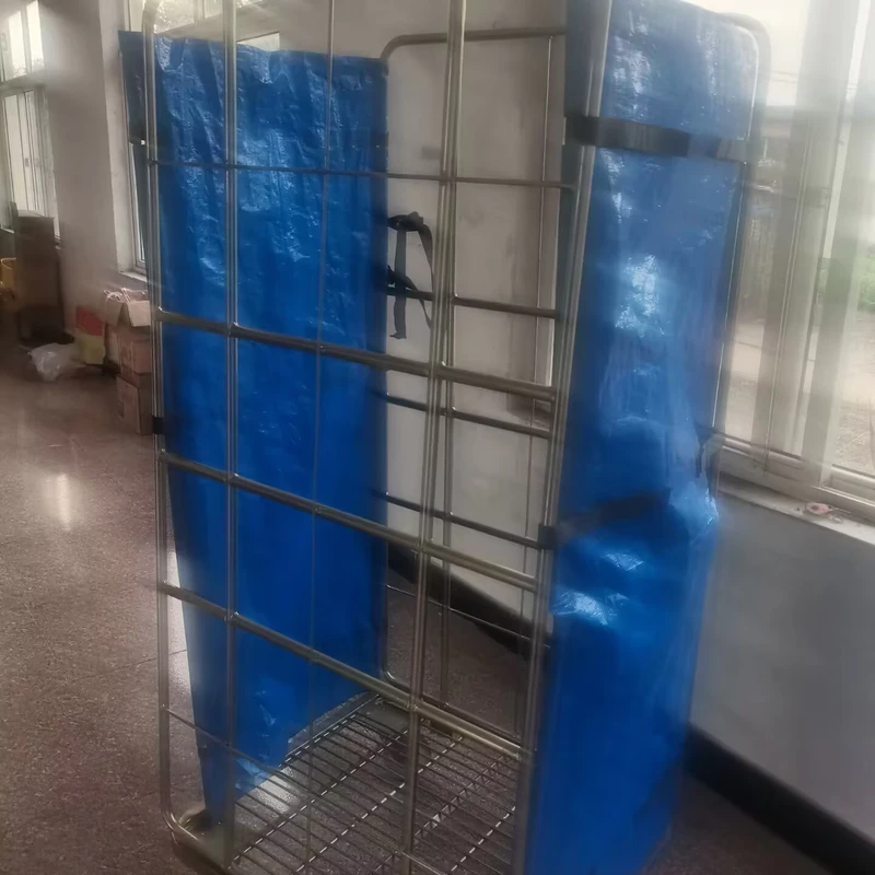 Warehouse Cage Trolley Logistics Roll Container