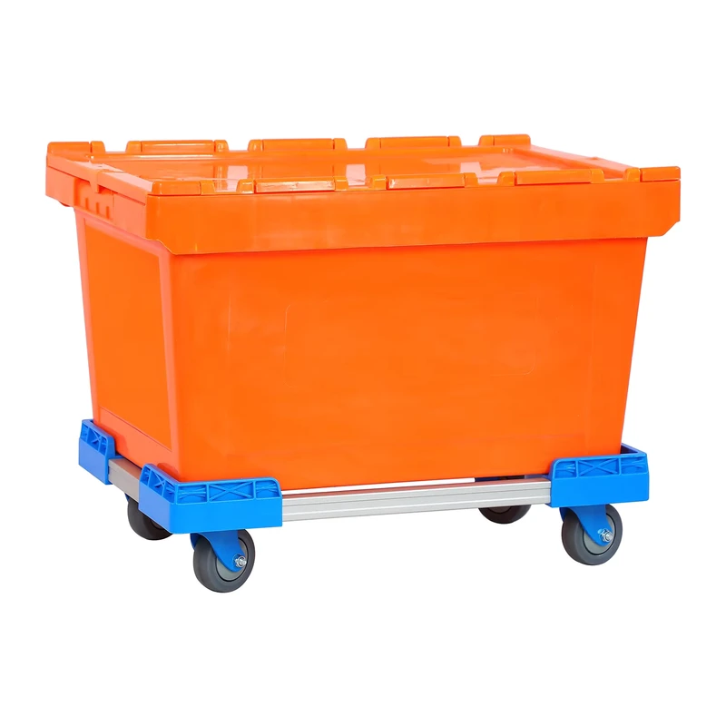 Warehouse Industrial Plastic Containers for Storage and Moving
