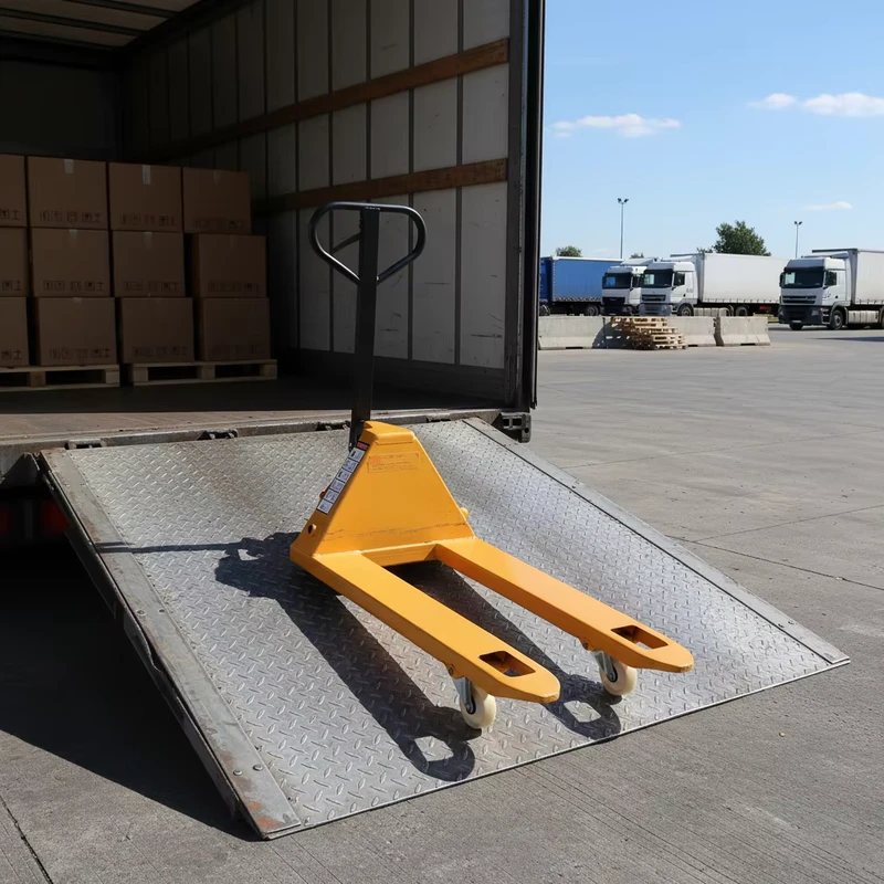 Warehouse Material Handling Equipment Manual Forklift 2 Ton Hand Pallet Jack Hand Hydraulic Pallet Truck